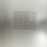 3D Sticker weiss XF 146